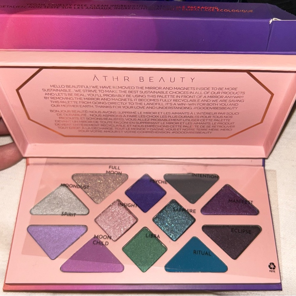 Athr Eyeshadow Palette - Moonlight Crystal New